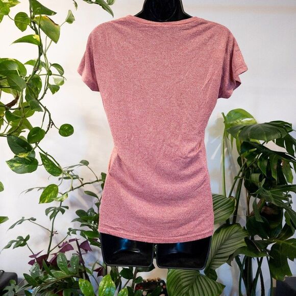 Obey Pink Anchor Design Graphic T-Shirt, Size XS - Picture 2 of 5